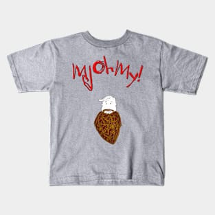 MJ Oh My! logo with beard Kids T-Shirt